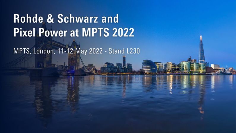 Rohde & Schwarz and Pixel Power showcase simplified workflows for broadcasters at MPTS 2022  